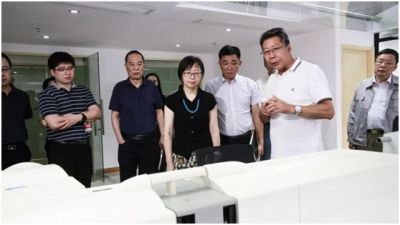 寧波高新區(qū)管委會(huì)主任黃利琴書(shū)記到我司指導(dǎo)工作